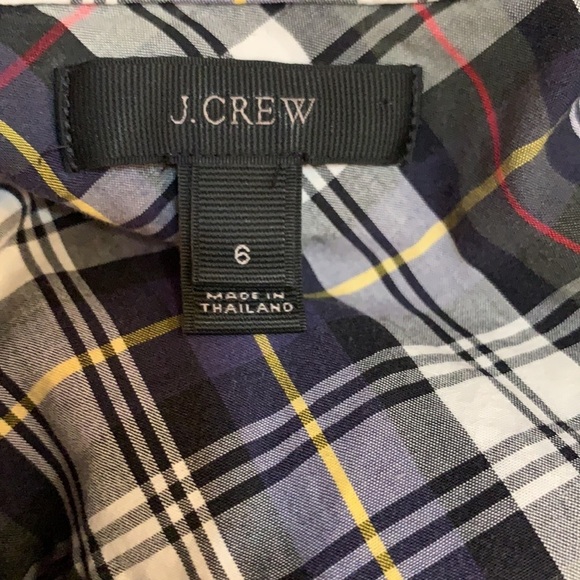 J. Crew Plaid Button Up Collared Shirt - Picture 9 of 11